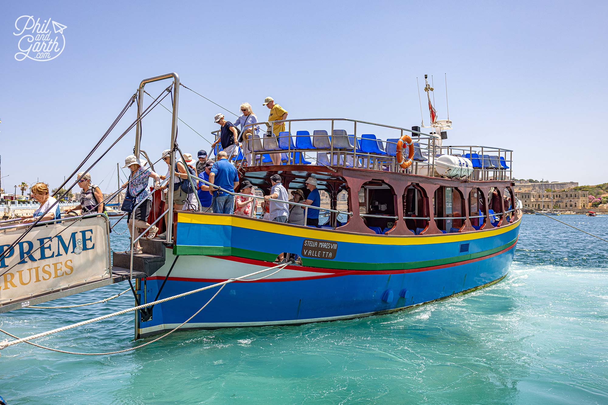 We took the 90 minute Stella Maris boat cruise