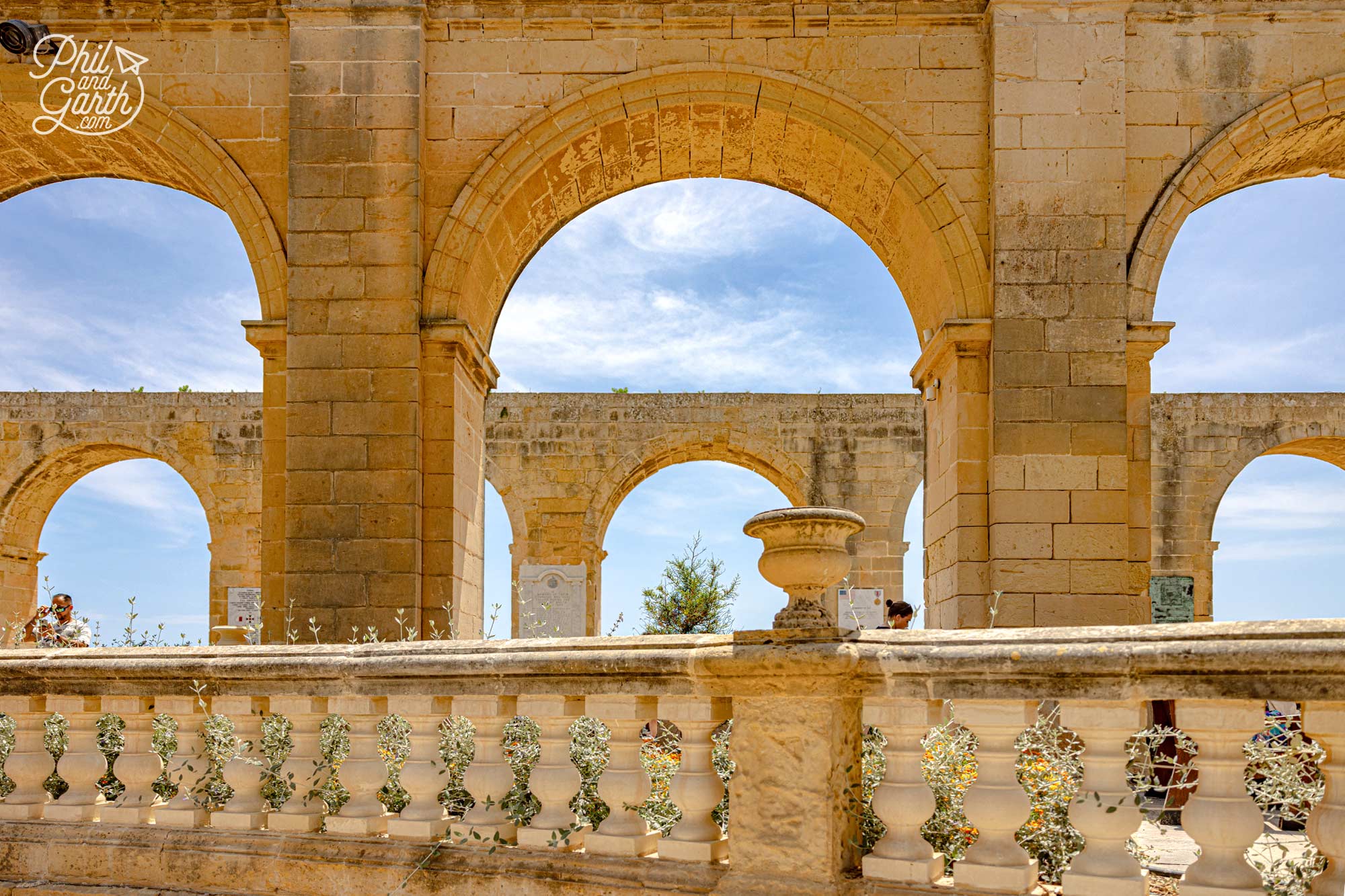 Grand arches are just as impressive as the panoramic views they overlook